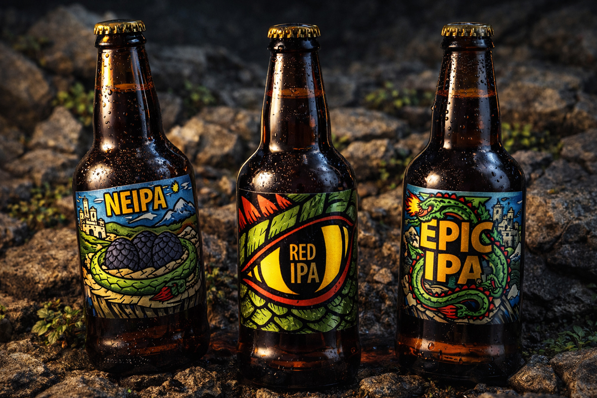 Дизайн этикеток пива